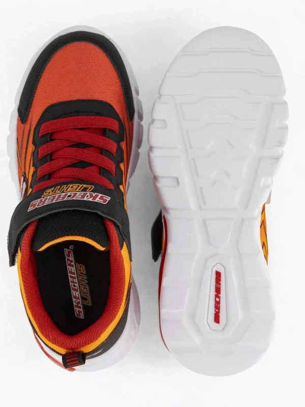 Kinderen Skechers Oranje Sneaker Lichtjes