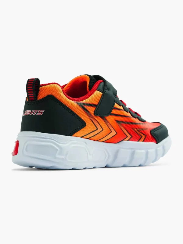 Kinderen Skechers Oranje Sneaker Lichtjes