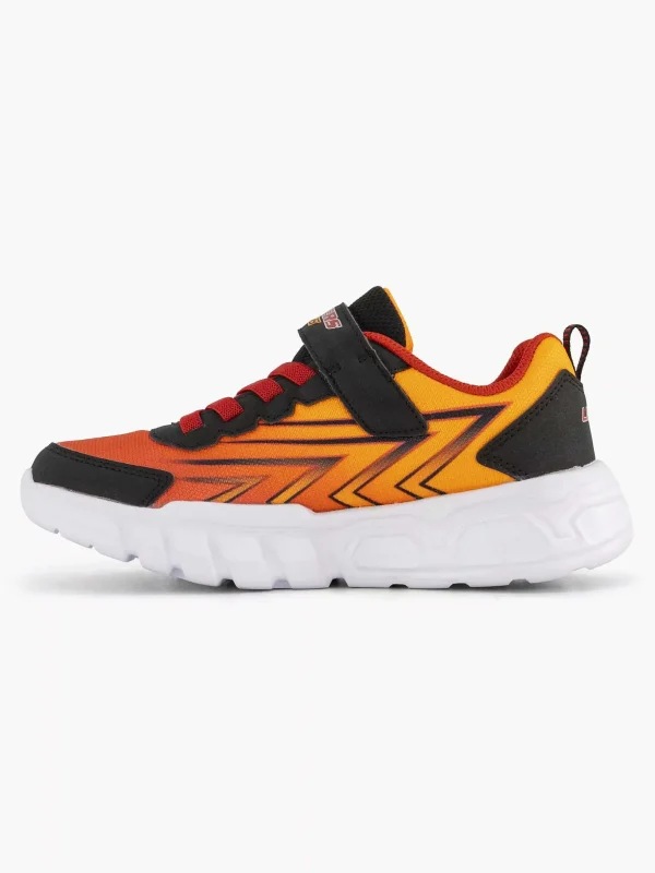 Kinderen Skechers Oranje Sneaker Lichtjes