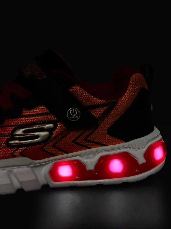 Kinderen Skechers Oranje Sneaker Lichtjes