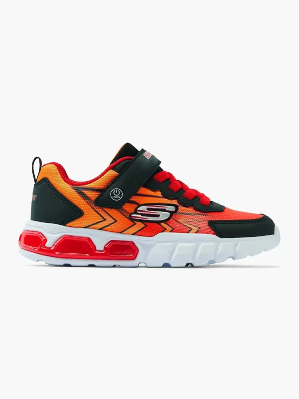 Kinderen Skechers Oranje Sneaker Lichtjes