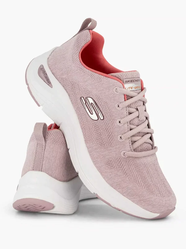 Dames Skechers Roze Arch Comfort - Deep Breath
