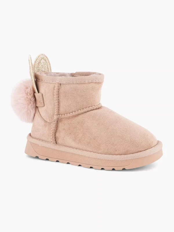 Kinderen Graceland Roze Boot Gevoerd Konijn