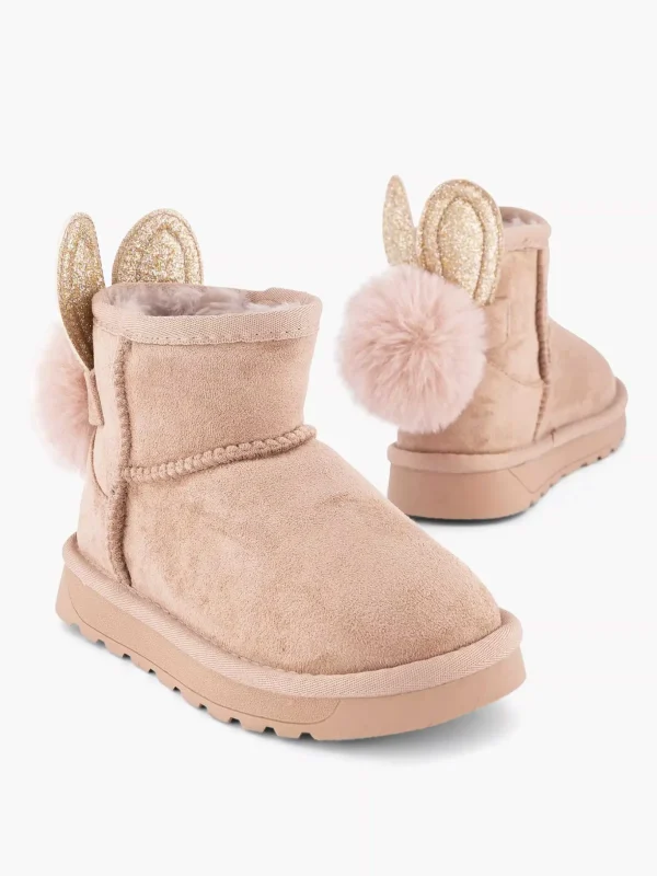 Kinderen Graceland Roze Boot Gevoerd Konijn
