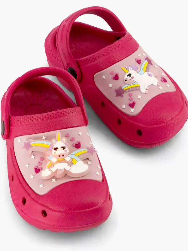 Kinderen Blue Fin Roze Clog Lichtjes
