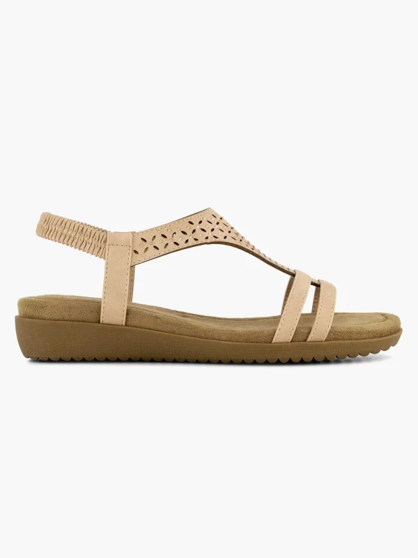 Dames Easy Street Roze Comfort Sandaal
