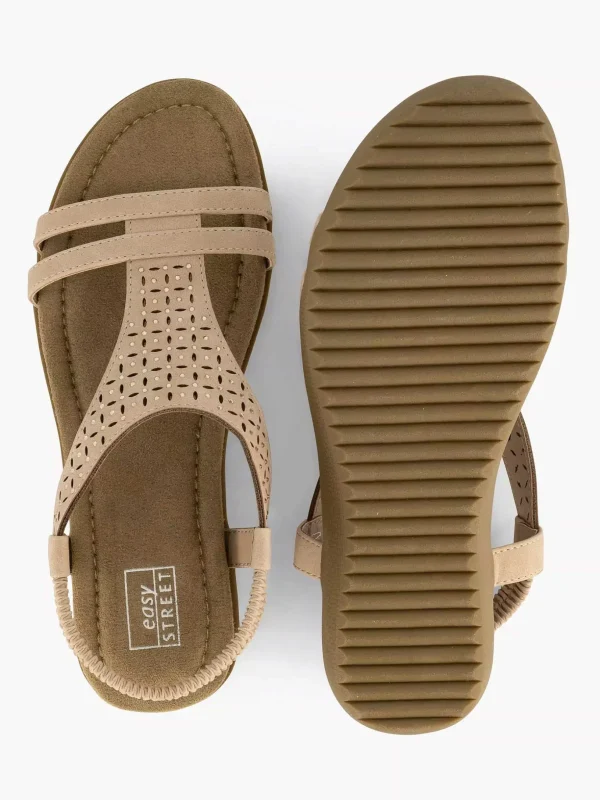 Dames Easy Street Roze Comfort Sandaal