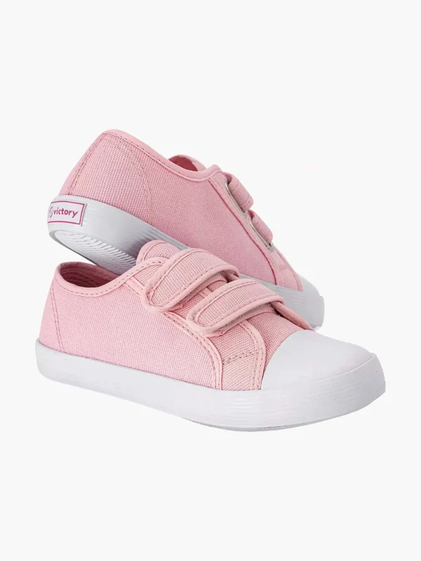 Kinderen Vty Roze Gymschoen Klittenband