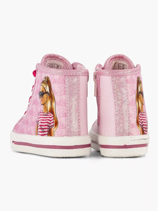 Kinderen Barbie Roze Hoge Sneaker
