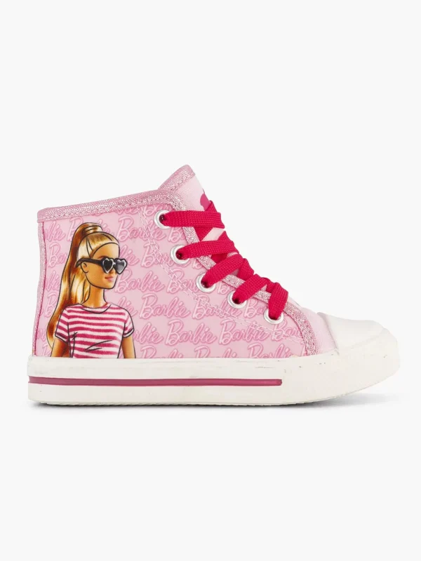 Kinderen Barbie Roze Hoge Sneaker