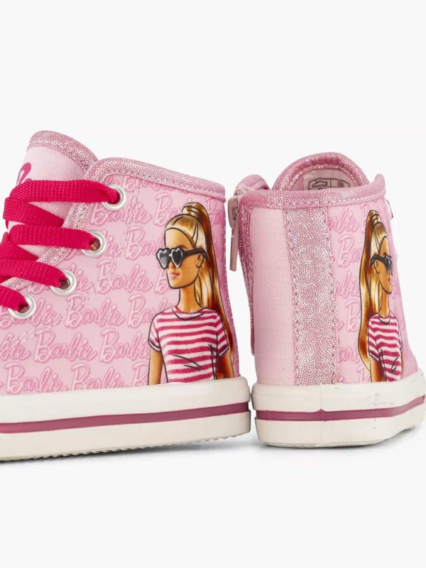 Kinderen Barbie Roze Hoge Sneaker