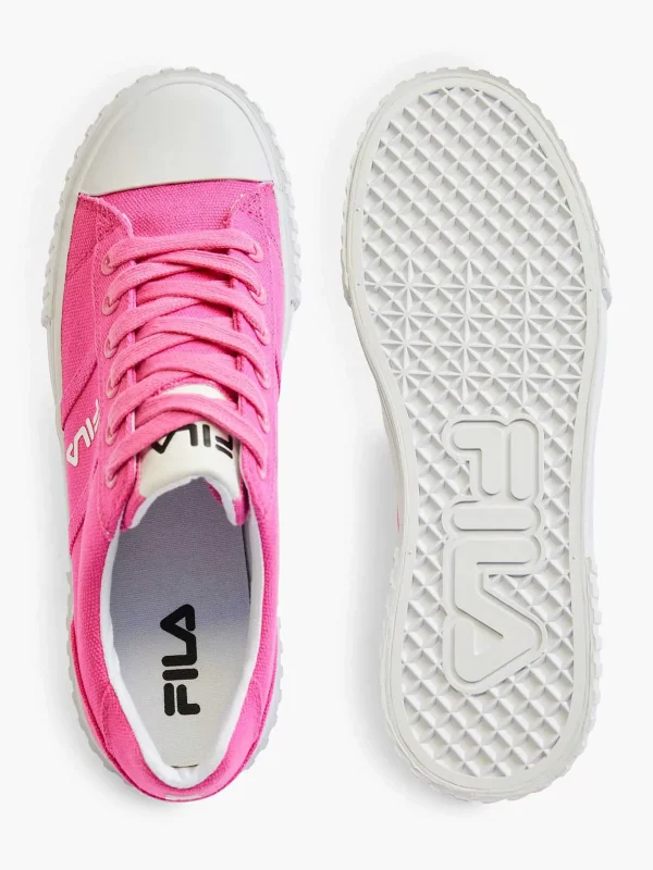 Dames FILA Roze Platform Canvas Sneaker