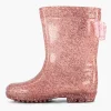 Kinderen Landrover Roze Regenlaars Glitter Strik