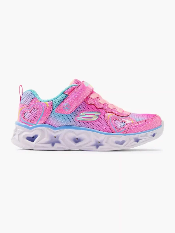 Kinderen Skechers Roze Sneaker Lichtjes