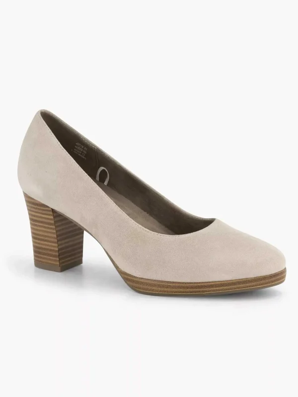 Dames Medicus Taupe Beige Comfort Pump