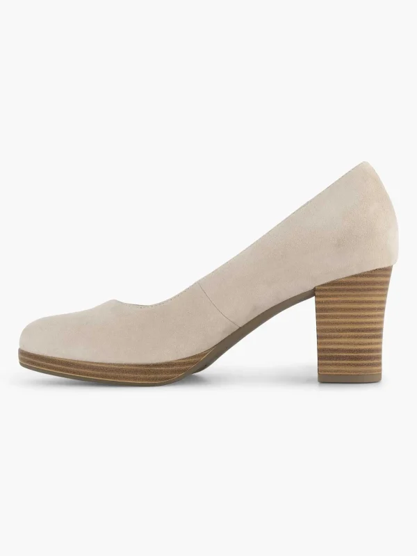 Dames Medicus Taupe Beige Comfort Pump
