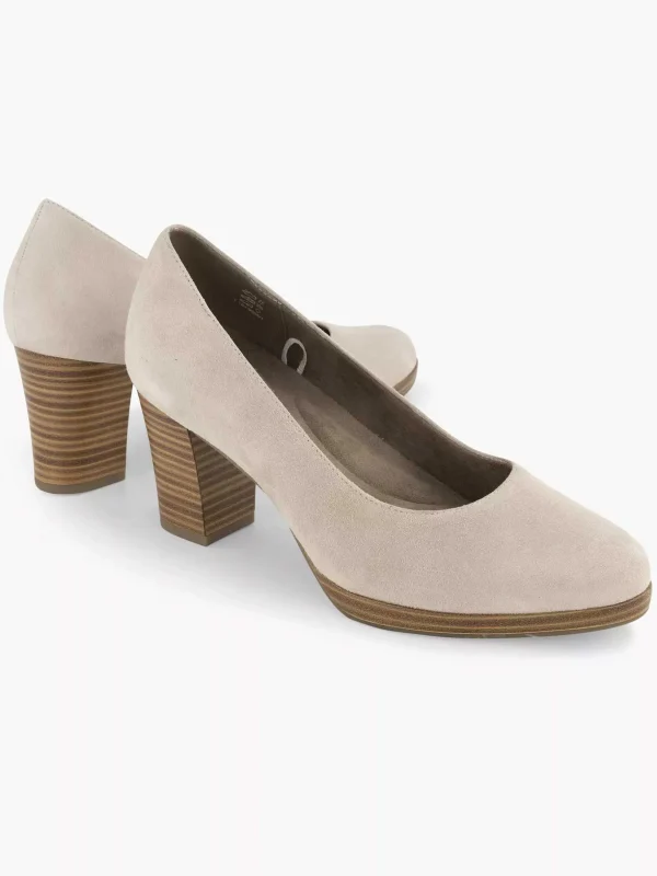 Dames Medicus Taupe Beige Comfort Pump
