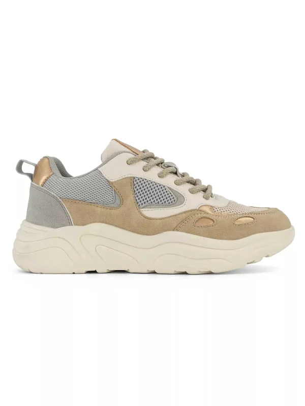 Dames Oxmox Taupe Chunky Sneaker