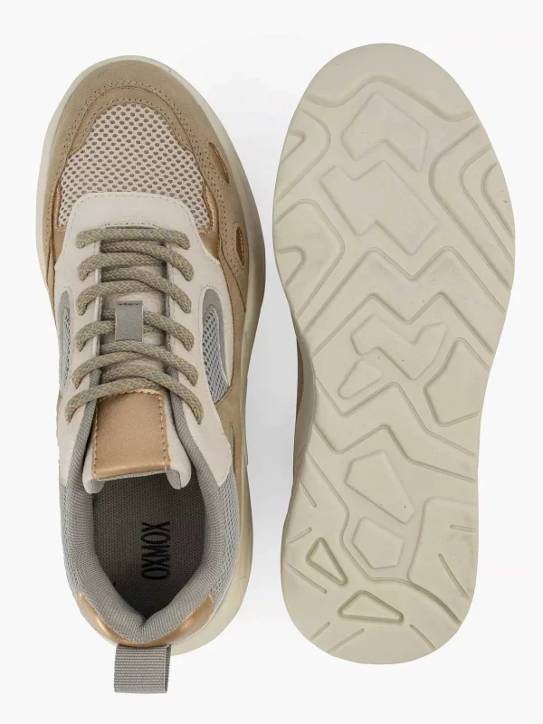 Dames Oxmox Taupe Chunky Sneaker