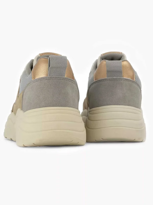 Dames Oxmox Taupe Chunky Sneaker