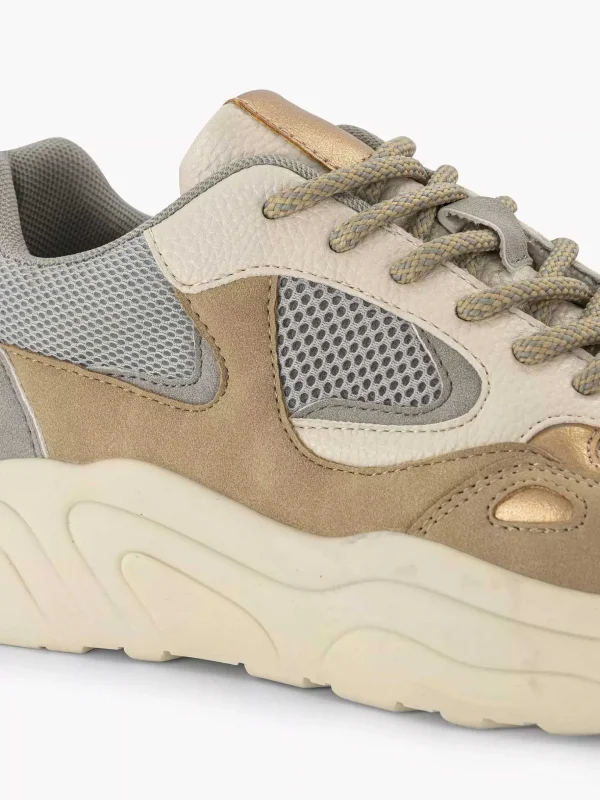 Dames Oxmox Taupe Chunky Sneaker