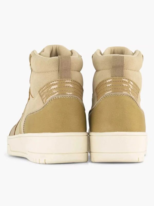 Dames Oxmox Taupe Hoge Sneaker