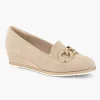 Dames Graceland Taupe Pump Sleehak