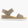Dames Skechers Taupe Sandaal