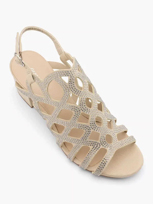 Dames Graceland Taupe Sandalette