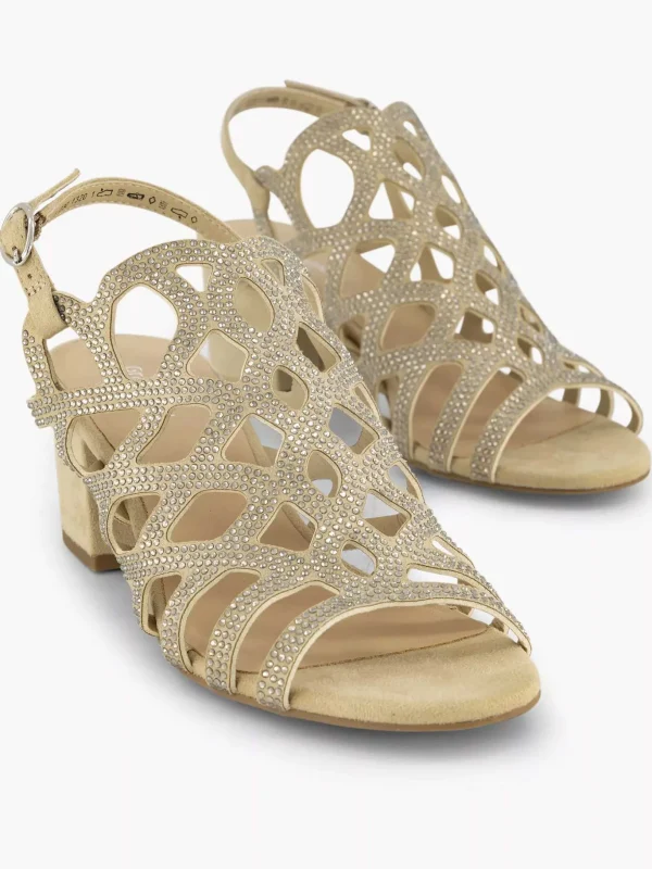 Dames Graceland Taupe Sandalette