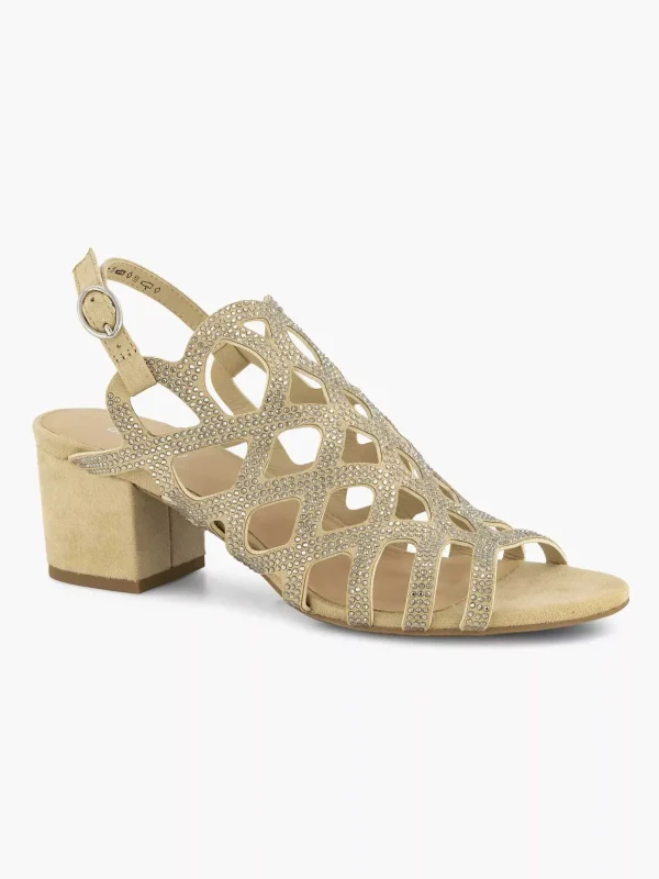 Dames Graceland Taupe Sandalette