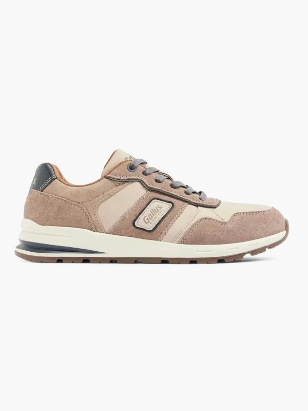 Heren Gallus Taupe Sneaker