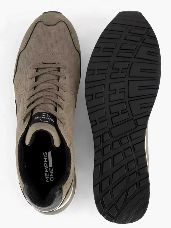 Heren Memphis One Taupe Sneaker