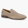 Heren AM SHOE Taupe Suede Instapper