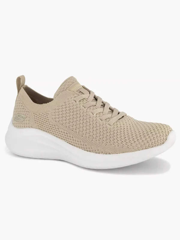 Dames Skechers Taupe Zinergy