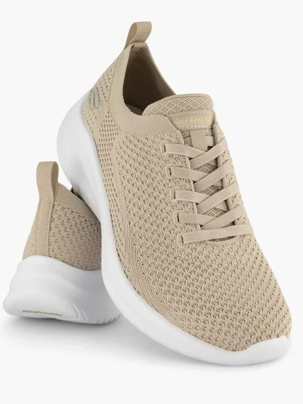Dames Skechers Taupe Zinergy