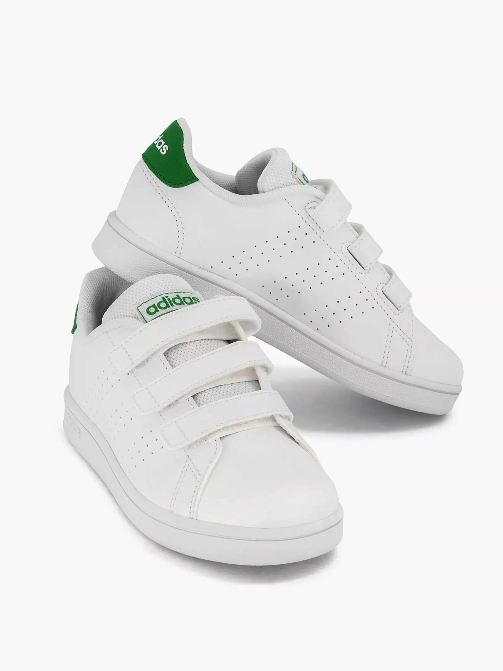 Kinderen adidas Witte Advantage Cf C