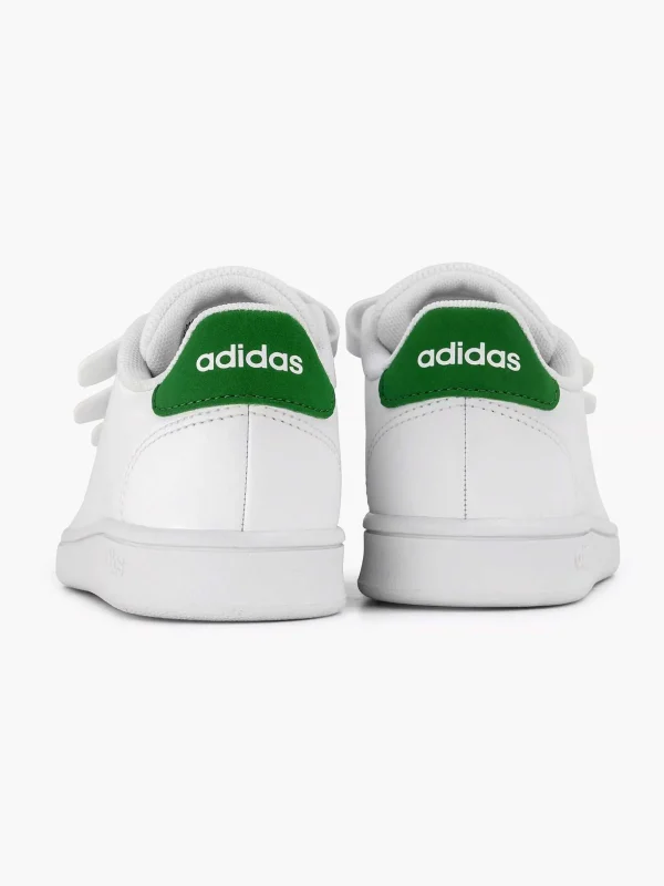 Kinderen adidas Witte Advantage Cf C