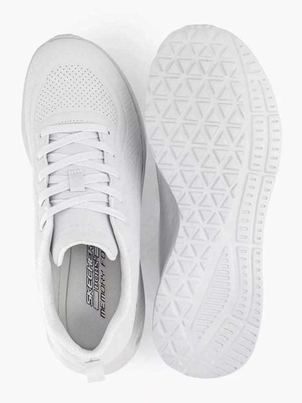 Dames Skechers Witte Bobs Buno - How Sweet