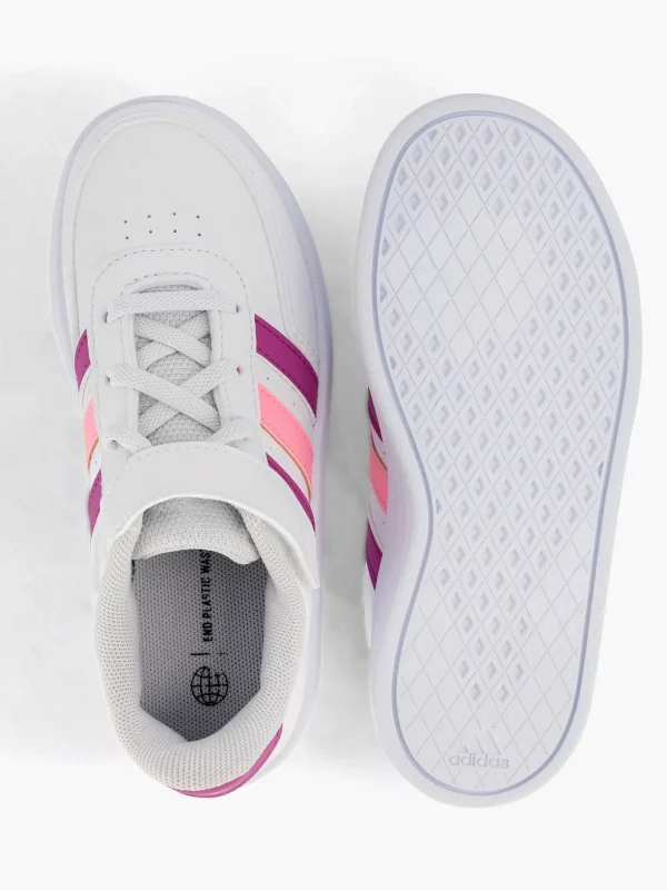 Kinderen adidas Witte Breaknet 2.0 El K