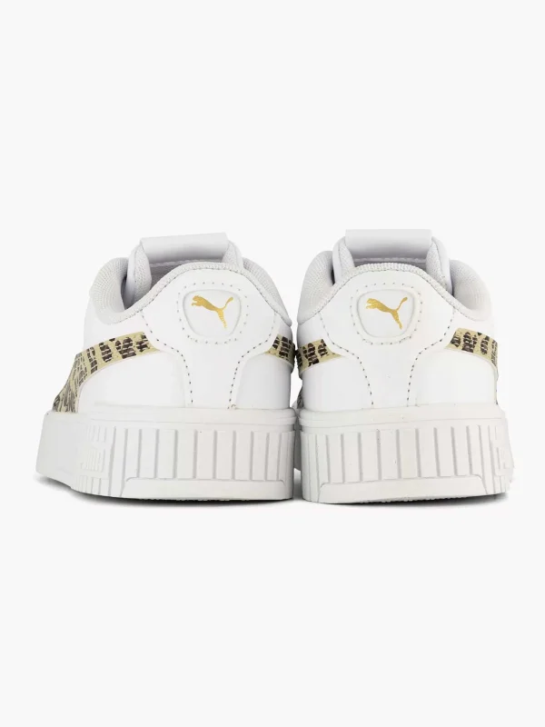Kinderen Puma Witte Carina 2.0 Animal Update Ps
