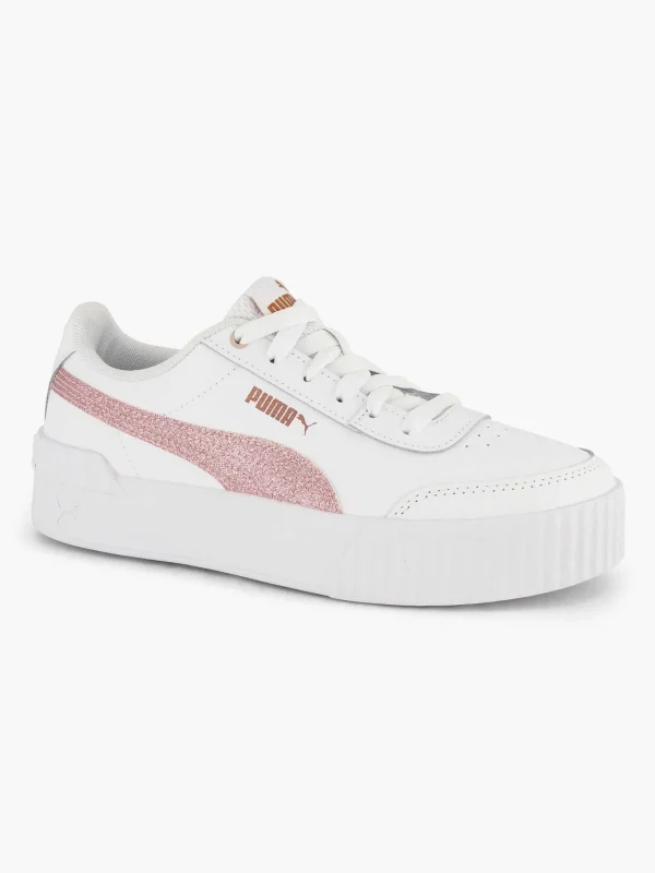 Kinderen Puma Witte Carina Lift Glitz Jr