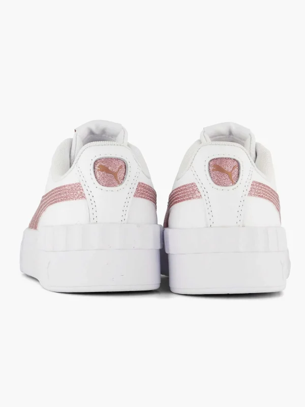 Kinderen Puma Witte Carina Lift Glitz Jr