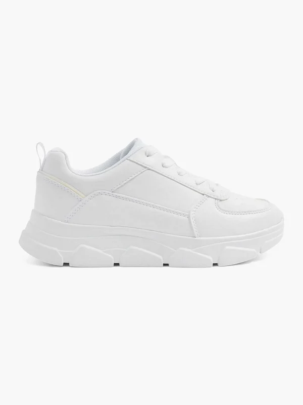 Dames Graceland Witte Chunky Sneaker