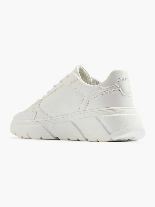 Dames Esprit Witte Chunky Sneaker