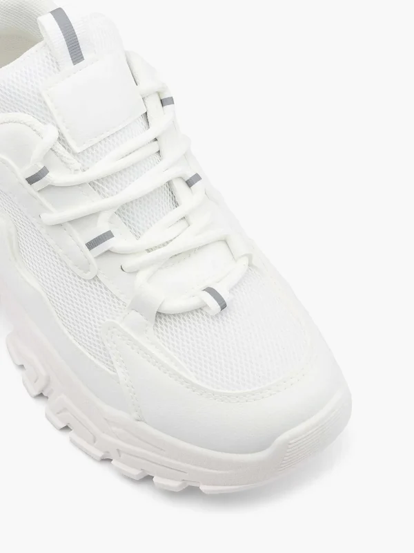 Dames Oxmox Witte Chunky Sneaker