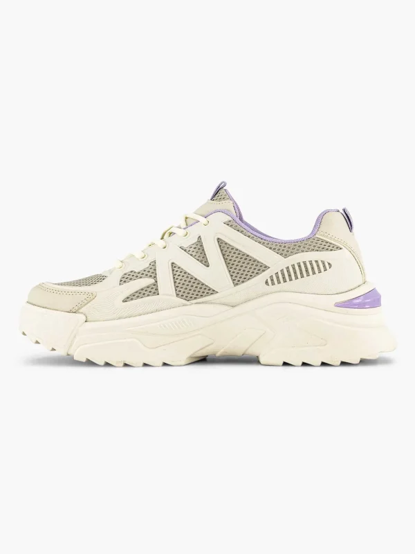 Dames Oxmox Witte Chunky Sneaker