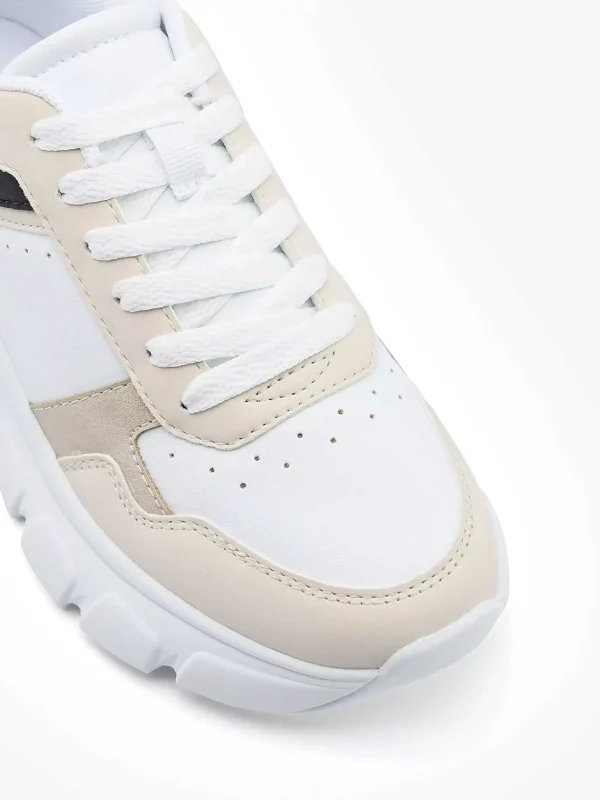 Dames Graceland Witte Chunky Sneaker