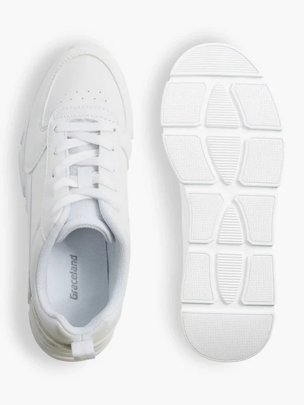 Dames Graceland Witte Chunky Sneaker