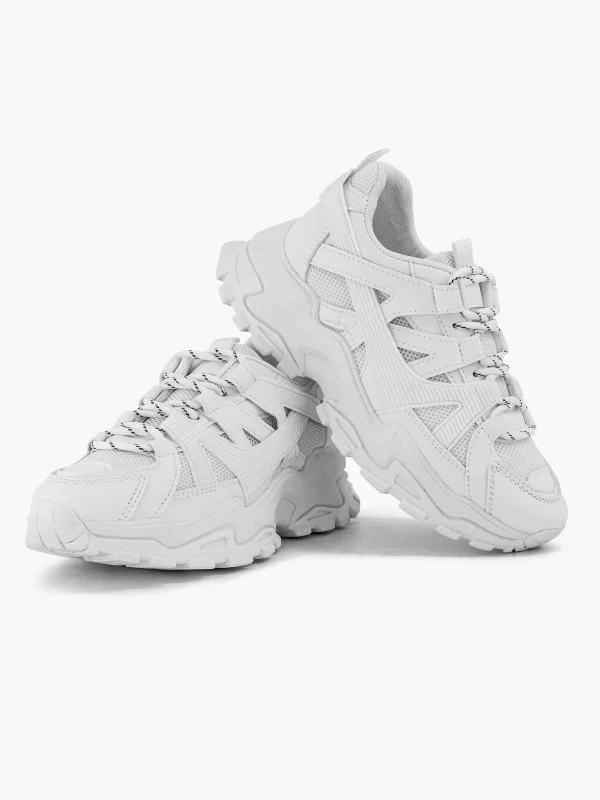 Dames Oxmox Witte Chunky Sneaker